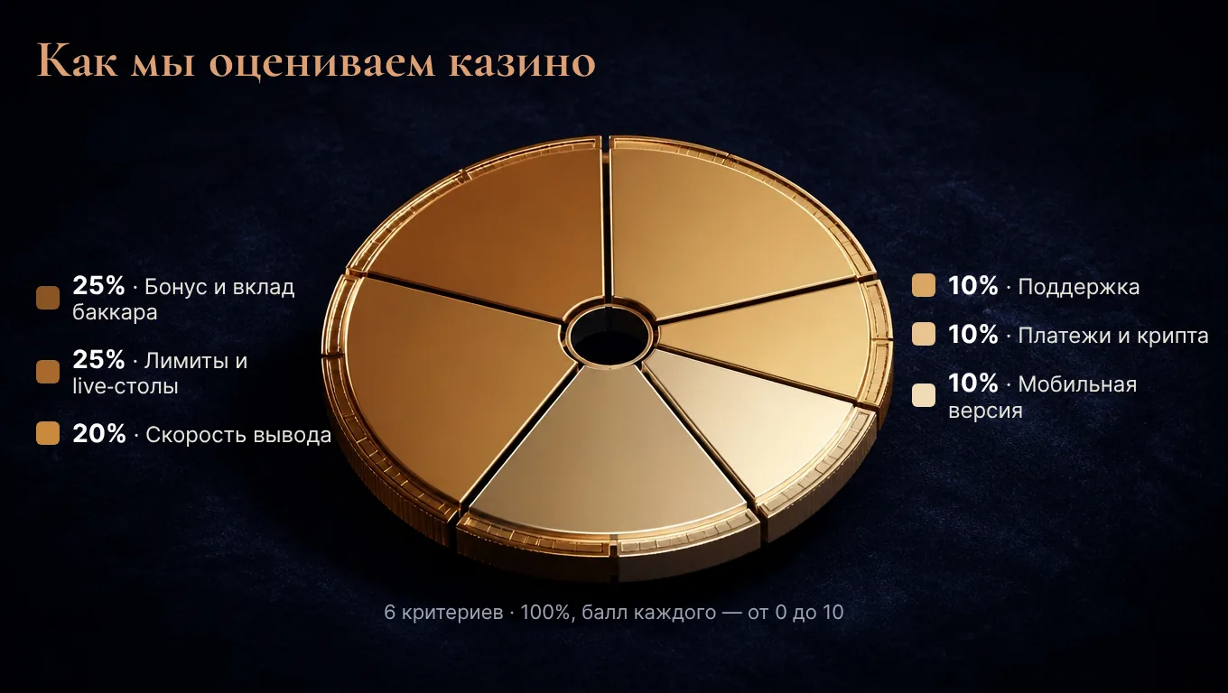 Методология рейтинга: шесть критериев с весами